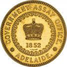 5 Pounds - Victoria (South Australia Colony; Pattern; Restrike)