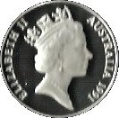 10 Dollars - Elizabeth II (Birds of Australia Series - Jabiru)
