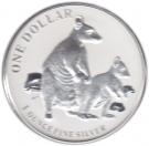 1 Dollar - Elizabeth II ("Kangaroo" Silver Bullion Coinage)
