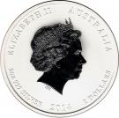 2 Dollars - Elizabeth II ("Lunar Year Series II" Silver Bullion Coinage)