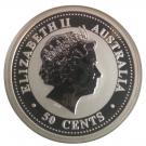 50 Cents - Elizabeth II ("Lunar Year Series" Silver Bullion Coinage)