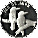 10 Dollars - Elizabeth II (Birds of Australia Series - Kookaburra)