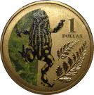 1 Dollar - Elizabeth II (Corroboree Frog)