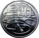 20 Cents - Elizabeth II (50th Anniversary of Decimal Currency)