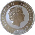 1 Dollar - Elizabeth II (Australian Kookaburra)