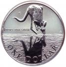 1 Dollar - Elizabeth II ("Kangaroo" Silver Bullion Coinage)