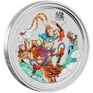 1 Dollar - Elizabeth II (Year of the Monkey - Monkey King)