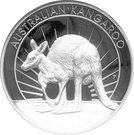 1 Dollar - Elizabeth II ("Kangaroo" High Relief Silver Bullion Coinage)