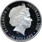 30 Dollars - Elizabeth II (Summer Olympics Silver Bullion Coinage)