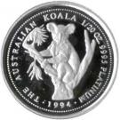 5 Dollars - Elizabeth II ("Koala" Platinum Bullion Coinage)