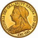 ½ Sovereign - Victoria