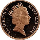 1 Cent - Elizabeth II (3rd portrait; Proof issues)