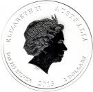 2 Dollars - Elizabeth II ("Lunar Year Series II" Silver Bullion Coinage)