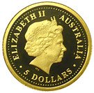 5 Dollars - Elizabeth II (Saltwater Crocodile)