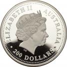 200 Dollars - Elizabeth II ("Koala" Platinum Bullion Coinage)