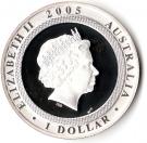 1 Dollar - Elizabeth II (End of World War II)