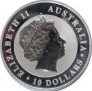 10 Dollars - Elizabeth II (Australian Kookaburra)