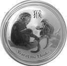 2 Dollars - Elizabeth II ("Lunar Year Series II" Silver)