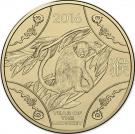 1 Dollar - Elizabeth II (Year of the Monkey)