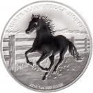 1 Dollar - Elizabeth II (The Australian Stock Horse - Silver Bullion Coinage)