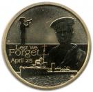 1 Dollar - Elizabeth II (4th portrait; ANZAC Day, Navy)