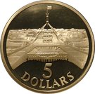 5 Dollars - Elizabeth II (Parliament House)