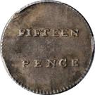 15 Pence - George III "Dump" (New South Wales Colony)