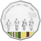 50 Cents - Elizabeth II (Gulf Wars)