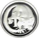 1 Cent - Elizabeth II (3rd portrait)