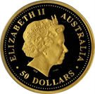 50 Dollars - Elizabeth II (Grey Kangaroo)