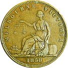 1 Penny (Peace and plenty - Melbourne, Victoria)