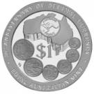 1 Dollar - Elizabeth II (30th Anniversary - Decimal Coinage)