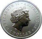 1 Dollar - Elizabeth II (150 Years of Australian Football)