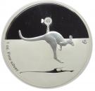 1 Dollar - Elizabeth II ("Kangaroo In Outback")