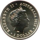 1 Dollar  - Elizabeth II (4th Portrait; Flight Centennial)