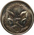 5 Cents - Elizabeth II (3rd portrait)