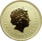15 Dollars - Elizabeth II (Year of the Snake)