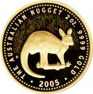 200 Dollars - Elizabeth II ("Australian Nugget" Gold Bullion Coinage)