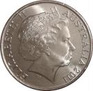 20 Cents - Elizabeth II (Year of Volunteers)