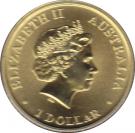 1 Dollar - Elizabeth II ("World Youth Day")