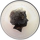 1 Dollar - Elizabeth II (4th portrait; "Lunar Year Series II" Year Of The Ox)