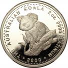 200 Dollars - Elizabeth II ("Koala" Platinum Bullion Coinage)
