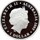 1 Dollar - Elizabeth II (90th Anniversary Gallipoli Landings)