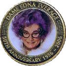 50 Cents - Elizabeth II (Dame Edna Everage)