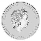 1 Dollar - Elizabeth II (Year of the Monkey - Monkey King)