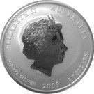 2 Dollars - Elizabeth II ("Lunar Year Series II" Silver)