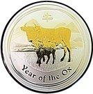 1 Dollar - Elizabeth II (4th portrait; "Lunar Year Series II" Silver Bullion Coinage)