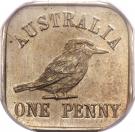 1 Penny - George V (Kookaburra Pattern - Type 12 (Renniks 11))