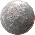 50 Cents - Elizabeth II (Year of the Outback)