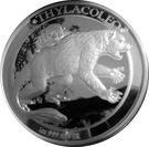 1 Dollar - Elizabeth II (Megafauna - Thylacoleo)